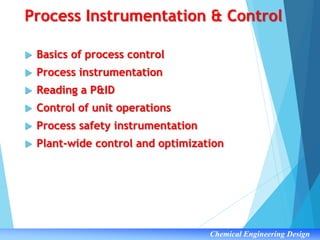 Process Control And Instrumentation Rig ProcessInstrumentationandControlSystem.ppt