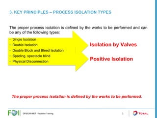 Comprehensive Process Isolation Training and Safety Procedures | PDF