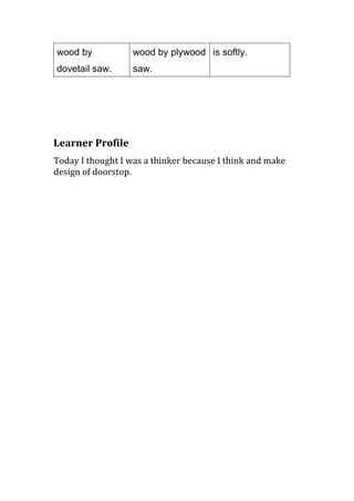 Process journal 2 | PDF