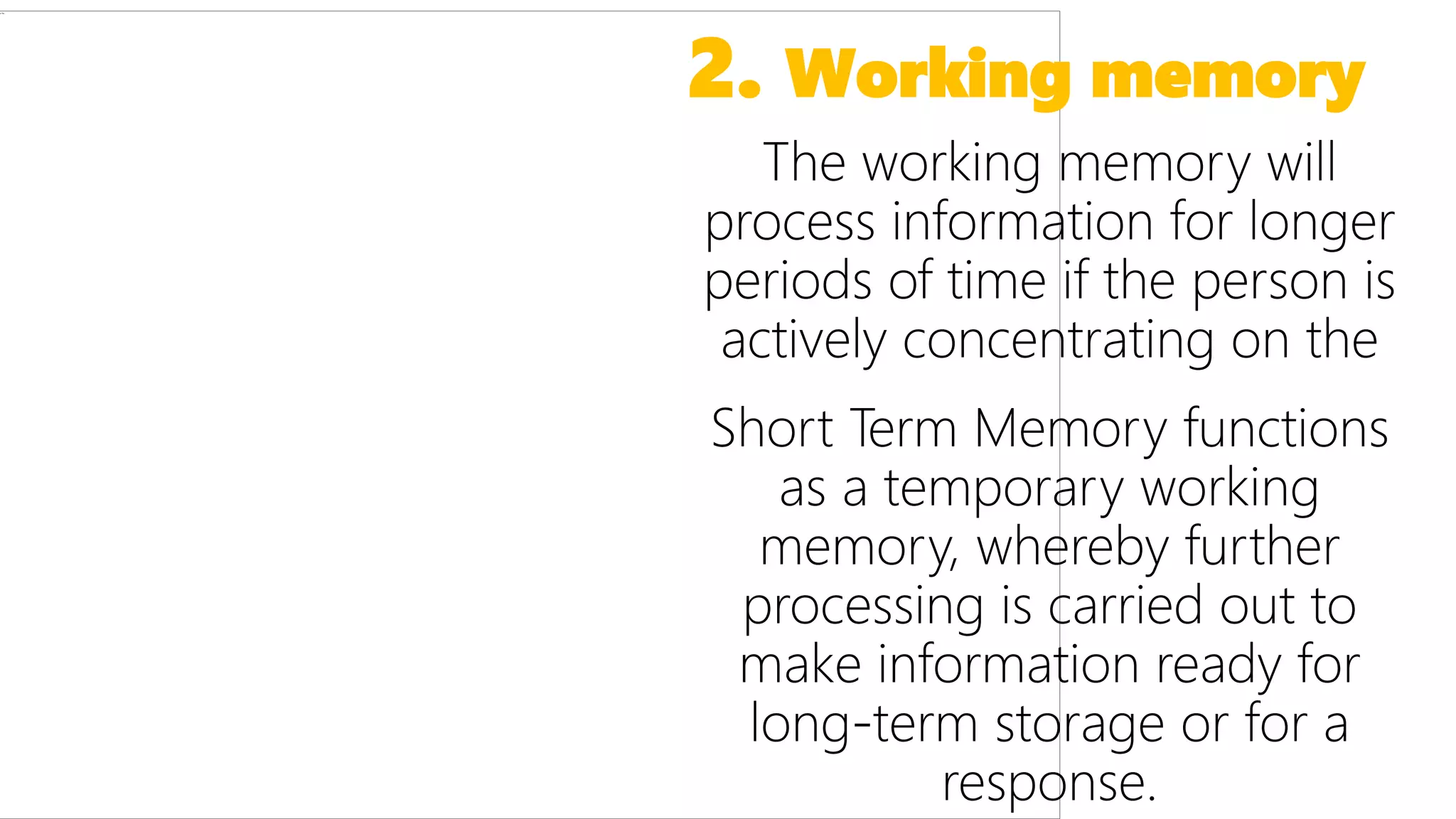 Information processing learning theory | PPT