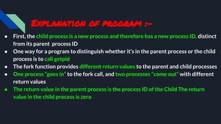 Parents Child Process Process management | PDF