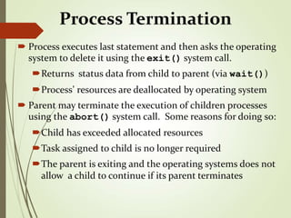 Process Management.ppt | Operating Systems | Computer Software and ...