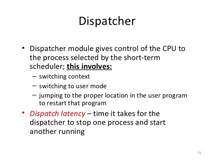 Process management in os