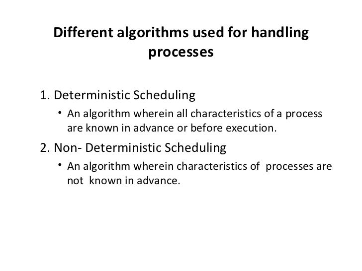 Process management in os