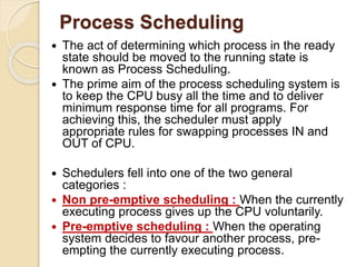 Process management os concept | PPTX