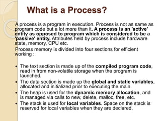 Process management os concept | PPTX
