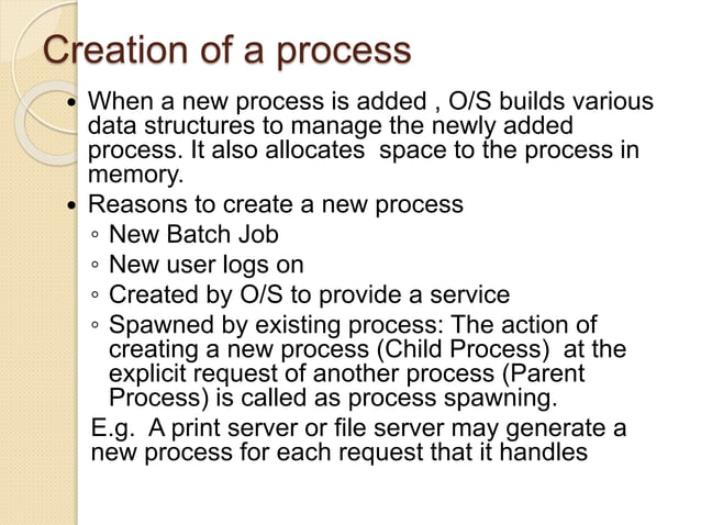 Process management os concept | PPTX | Operating Systems | Computer ...