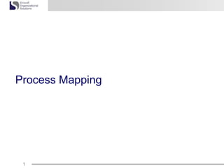 1
Process Mapping
 