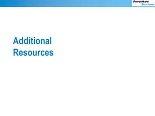 Additional
Resources
 