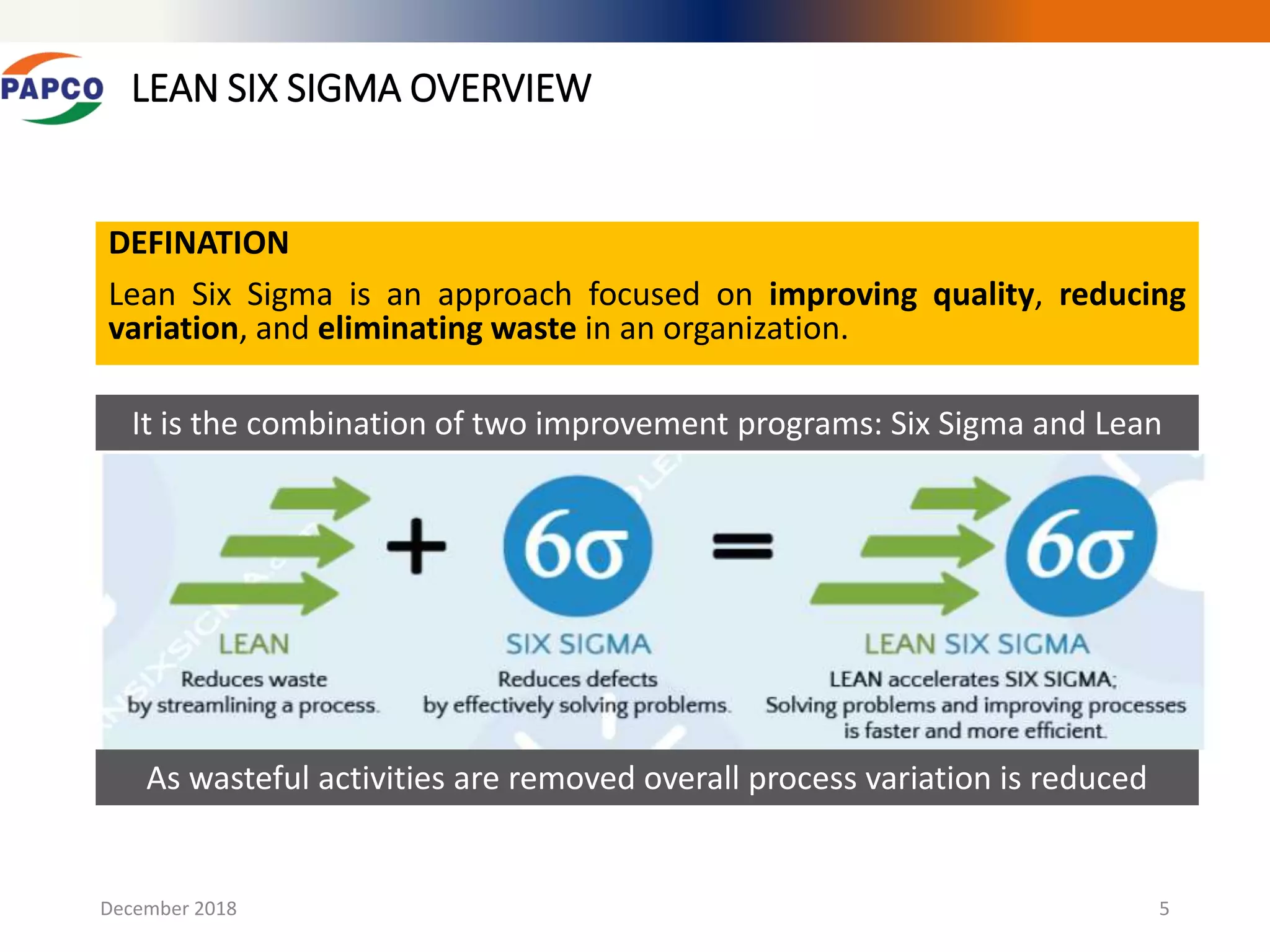 Process mapping session final-Lean Six Sigma | PPTX
