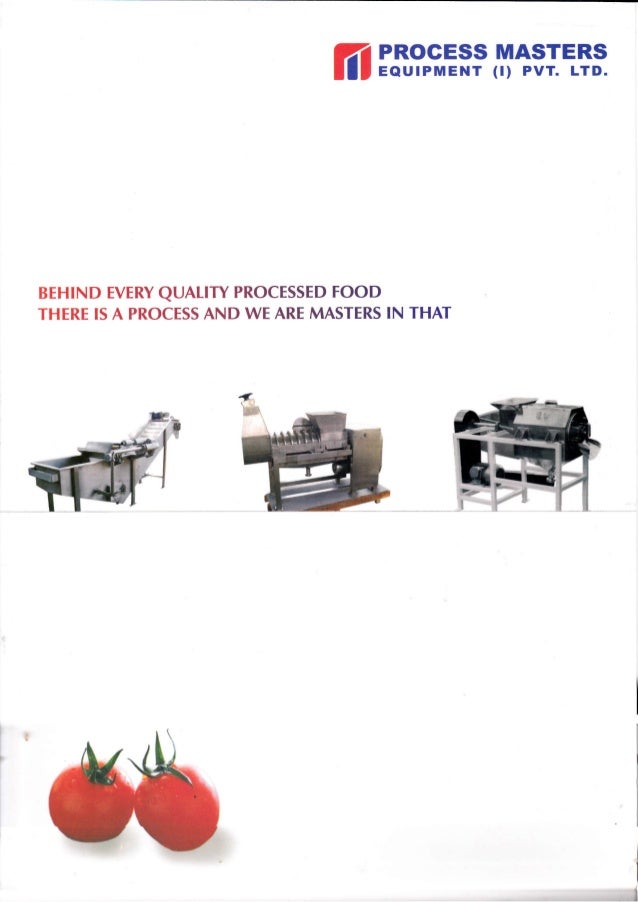 Process Masters Equipment [I] Pvt. Ltd, Maharashtra, Food Processing Machinery