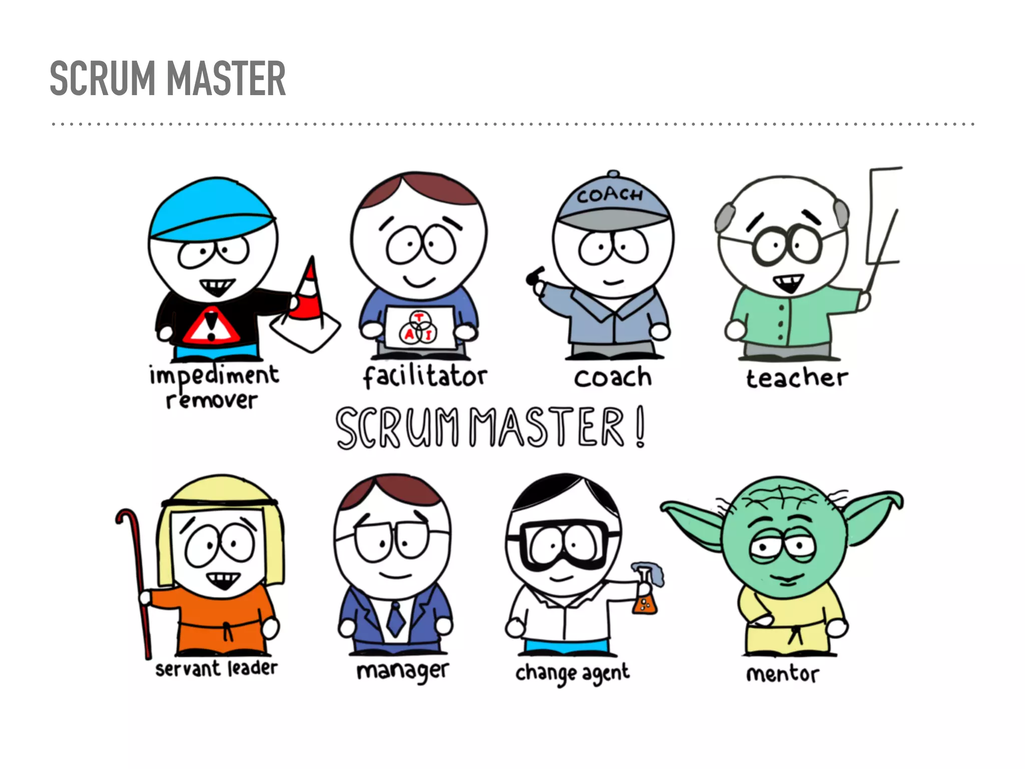 SCRUM MASTER
 