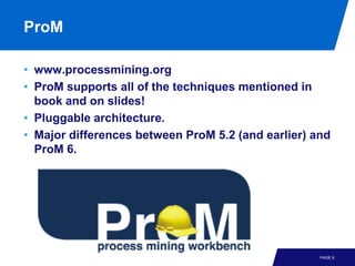 Process Mining - Chapter 10 - Tool Support | PDF