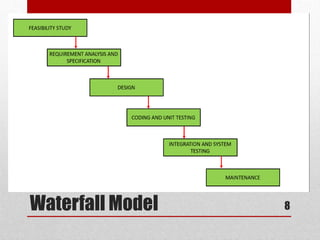 Waterfall Model 8
 
