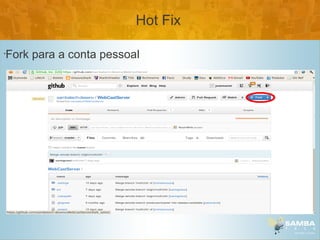 Hot Fix

•
    Fork para a conta pessoal
 