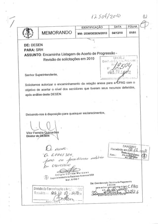 Processo 12504 2010   correcao de progressao