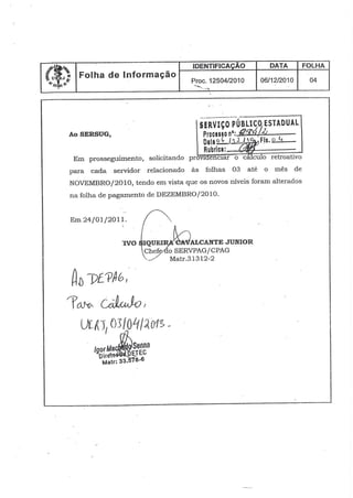 Processo 12504 2010   correcao de progressao