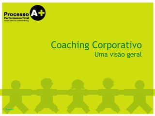 Coaching Corporativo Uma visão geral Vers01 