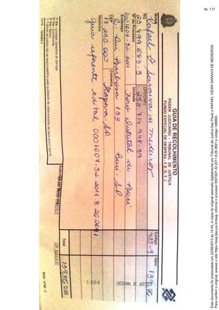 Paraconferirooriginal,acesseositehttps://esaj.tjsp.jus.br/esaj,informeoprocesso0001607-32.2011.8.26.0691ecódigo14B86A.
Estedocumentofoiprotocoladoem22/08/2013às14:45,écópiadooriginalassinadodigitalmenteporTribunaldeJusticaSaoPauloeRAFAELVIEIRASARAIVADEMEDEIROS.
fls. 117
 