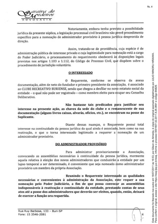 Paraconferirooriginal,acesseositehttps://esaj.tjsp.jus.br/esaj,informeoprocesso0001607-32.2011.8.26.0691ecódigo8AB29.
Estedocumentofoiliberadonosautosem18/07/2011às16:53,porGilsondeAlmeida,écópiadooriginalassinadodigitalmenteporJULIOMINORUHIRAIWA.
fls. 4
 