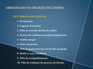 Processo decisão compra