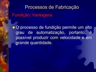 Materiais para Construção MecânicaFerro Fundido MaleávelO ferro fundido maleável de núcleo branco é um material indicado para a fabricação de barras de torção, corpos de mancais, flanges para tubos de escapamento.De uma forma geral os ferros fundidos maleáveis apresentam as seguintes propriedades: -resistência à tração, à fadiga, ao desgaste e à corrosão;- dureza;- boa usinabilidade.