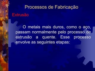 Processos de FabricaçãoLaminação
