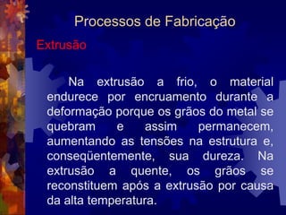 Processos de FabricaçãoLaminação