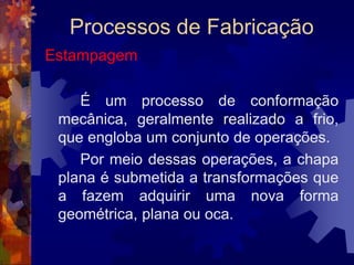 Processos de FabricaçãoTrefilação com deslizamento