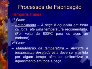 Processos de FabricaçãoEstampagem: Dobramento e Curvamento