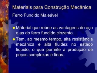 Materiais para Construção MecânicaLingotamento e Laminação