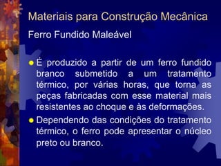 Materiais para Construção MecânicaProdução do aço (Resumo)