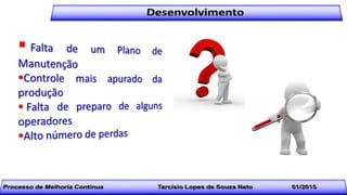 Processo de manutenção