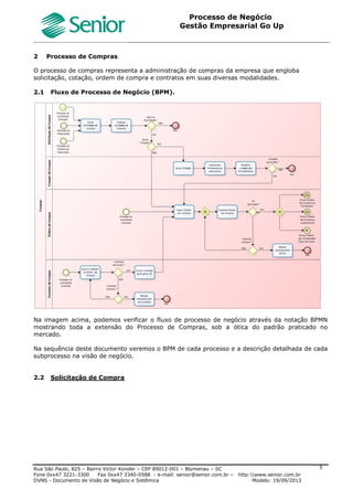 Roteiro Implantação Gestão Empresarial | Go Up
Documento: Roteiro Implantação Go Up Versão: 1 07/06/2013 Página 5 de 13
11.4.3 CONTROLE DE CONTAS FINANCEIRAS (MANUTENÇÃO RATEIO)......................................... ERRO! INDICADOR NÃO DEFINIDO.
11.4.4 CONTROLE DE CONTAS FINANCEIRAS (CONCILIAÇÃO DE SALDOS).................................... ERRO! INDICADOR NÃO DEFINIDO.
11.4.5 CONTROLE DE CONTAS FINANCEIRAS (LANÇAMENTO MANUAL)........................................ ERRO! INDICADOR NÃO DEFINIDO.
11.4.6 FLUXO DE CAIXA GERENCIAL (PARÂMETROS) ................................................................. ERRO! INDICADOR NÃO DEFINIDO.
12 CONTROLADORIA - GESTÃO DE CONTABILIDADE ............................. ERRO! INDICADOR NÃO DEFINIDO.
12.1 Contabilidade..............................................................Erro! Indicador não definido.
12.1.1 LOTES (CADASTRO)...................................................................................................... ERRO! INDICADOR NÃO DEFINIDO.
12.1.2 LOTES (PROCESSAMENTO)............................................................................................ ERRO! INDICADOR NÃO DEFINIDO.
12.1.3 LANÇAMENTOS (LOTES/LANÇAMENTOS MULTI FILIAL)...................................................... ERRO! INDICADOR NÃO DEFINIDO.
12.1.4 ORÇAMENTO (POR CONTA) ........................................................................................... ERRO! INDICADOR NÃO DEFINIDO.
12.1.5 INTEGRAÇÃO CONTÁBIL................................................................................................. ERRO! INDICADOR NÃO DEFINIDO.
12.1.6 ZERAMENTO................................................................................................................. ERRO! INDICADOR NÃO DEFINIDO.
12.1.7 ELIMINAÇÃO HISTÓRICO PADRÃO................................................................................... ERRO! INDICADOR NÃO DEFINIDO.
12.1.8 INVERSÃO GERENCIAL .................................................................................................. ERRO! INDICADOR NÃO DEFINIDO.
12.1.9 CONCILIAÇÃO (SALDOS)................................................................................................ ERRO! INDICADOR NÃO DEFINIDO.
12.1.10 CONCILIAÇÃO (CLIENTES/FORNECEDORES).................................................................... ERRO! INDICADOR NÃO DEFINIDO.
12.2 Arquivos Fiscais...........................................................Erro! Indicador não definido.
12.2.1 SPED CONTÁBIL .......................................................................................................... ERRO! INDICADOR NÃO DEFINIDO.
12.2.2 SPED FCONT............................................................................................................. ERRO! INDICADOR NÃO DEFINIDO.
12.3 Visões Contábeis..........................................................Erro! Indicador não definido.
12.3.1 CADASTRO................................................................................................................... ERRO! INDICADOR NÃO DEFINIDO.
12.3.2 CONSULTA ................................................................................................................... ERRO! INDICADOR NÃO DEFINIDO.
13 CONTROLADORIA - GESTÃO DE TRIBUTOS..................................... ERRO! INDICADOR NÃO DEFINIDO.
13.1 Escrituração ..............................................................Erro! Indicador não definido.
13.1.1 INTEGRAÇÕES (NOTA FISCAL) ....................................................................................... ERRO! INDICADOR NÃO DEFINIDO.
13.1.2 LANÇAMENTOS (NOTA FISCAL DE ENTRADA)................................................................... ERRO! INDICADOR NÃO DEFINIDO.
13.1.3 LANÇAMENTOS (NOTA FISCAL DE SAÍDA)........................................................................ ERRO! INDICADOR NÃO DEFINIDO.
13.1.4 LANÇAMENTOS (CONTROLE DE EXPORTAÇÃO)................................................................ ERRO! INDICADOR NÃO DEFINIDO.
13.1.5 LANÇAMENTOS (OUTROS DOCUMENTOS) ....................................................................... ERRO! INDICADOR NÃO DEFINIDO.
13.1.6 LANÇAMENTOS (ESTORNO DE LANÇAMENTOS)................................................................ ERRO! INDICADOR NÃO DEFINIDO.
13.1.7 INVENTÁRIO FISCAL ...................................................................................................... ERRO! INDICADOR NÃO DEFINIDO.
13.2 CIAP.......................................................................Erro! Indicador não definido.
13.2.1 GERAÇÃO DE PARCELAS ............................................................................................... ERRO! INDICADOR NÃO DEFINIDO.
13.2.2 CÁLCULO / MANUTENÇÃO.............................................................................................. ERRO! INDICADOR NÃO DEFINIDO.
13.2.3 ESTORNO DE PARCELAS ............................................................................................... ERRO! INDICADOR NÃO DEFINIDO.
13.3 Operações e Cálculos Fiscais.............................................Erro! Indicador não definido.
13.3.1 APURAÇÃO DE FATURAMENTO ....................................................................................... ERRO! INDICADOR NÃO DEFINIDO.
13.3.2 INFORMAÇÕES MENSAIS................................................................................................ ERRO! INDICADOR NÃO DEFINIDO.
13.3.3 CÁLCULOS (APURAÇÃO)................................................................................................ ERRO! INDICADOR NÃO DEFINIDO.
13.3.4 CÁLCULOS (EXCLUSÃO) ................................................................................................ ERRO! INDICADOR NÃO DEFINIDO.
13.3.5 CÁLCULOS (GERAÇÃO DE TÍTULOS) ............................................................................... ERRO! INDICADOR NÃO DEFINIDO.
13.3.6 GUIAS DE RECOLHIMENTO............................................................................................. ERRO! INDICADOR NÃO DEFINIDO.
14 CONTROLADORIA - GESTÃO DE PATRIMÔNIO ................................. ERRO! INDICADOR NÃO DEFINIDO.
14.1 Controle de Bens .........................................................Erro! Indicador não definido.
14.1.1 BEM (INDIVIDUAL) ......................................................................................................... ERRO! INDICADOR NÃO DEFINIDO.
14.1.2 BEM (AGRUPADO)......................................................................................................... ERRO! INDICADOR NÃO DEFINIDO.
14.1.3 BEM (MANUTENÇÃO LOTE)............................................................................................ ERRO! INDICADOR NÃO DEFINIDO.
14.1.4 BEM (VIA NFE – GESTÃO DE RECEBIMENTO).................................................................. ERRO! INDICADOR NÃO DEFINIDO.
14.1.5 BEM (VIA NFE – GESTÃO DE TRIBUTOS) ........................................................................ ERRO! INDICADOR NÃO DEFINIDO.
14.1.6 MOVIMENTAÇÃO (GERAÇÃO) ......................................................................................... ERRO! INDICADOR NÃO DEFINIDO.
14.1.7 MOVIMENTAÇÃO (CONSULTA/EXCLUSÃO)....................................................................... ERRO! INDICADOR NÃO DEFINIDO.
14.2 Atualização Patrimonial...................................................Erro! Indicador não definido.
14.2.1 GERAÇÃO .................................................................................................................... ERRO! INDICADOR NÃO DEFINIDO.
14.2.2 EXCLUSÃO ................................................................................................................... ERRO! INDICADOR NÃO DEFINIDO.
14.2.3 INTERRUPÇÃO .............................................................................................................. ERRO! INDICADOR NÃO DEFINIDO.
14.3 Inventário Patrimonial ....................................................Erro! Indicador não definido.
14.3.1 GERAÇÃO .................................................................................................................... ERRO! INDICADOR NÃO DEFINIDO.
14.3.2 ENTRADA DE CONFERÊNCIA .......................................................................................... ERRO! INDICADOR NÃO DEFINIDO.
14.3.3 CONCILIAÇÃO E FECHAMENTO ....................................................................................... ERRO! INDICADOR NÃO DEFINIDO.
15 QUADRO DE REVISÕES............................................................. ERRO! INDICADOR NÃO DEFINIDO.
 