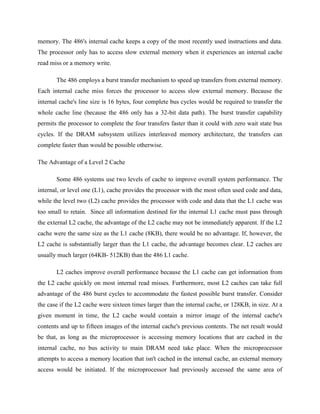 Processoer 80486 | DOCX
