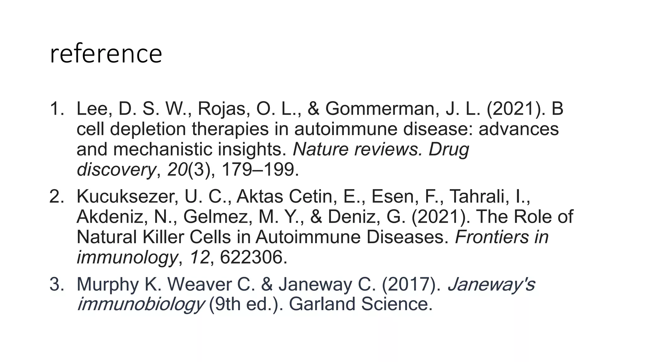 process of autoimmune disease | PPTX