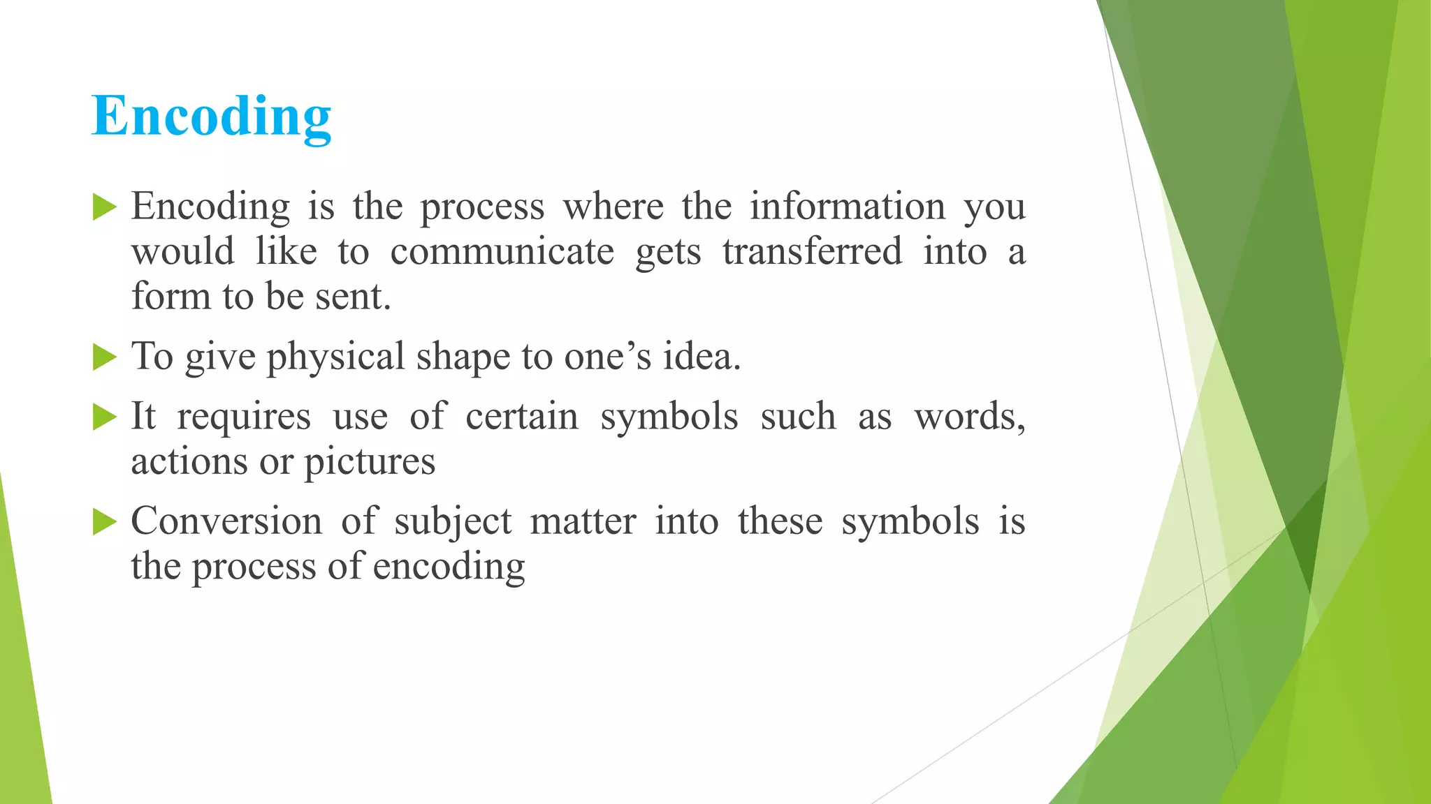 Process of communication | PPTX