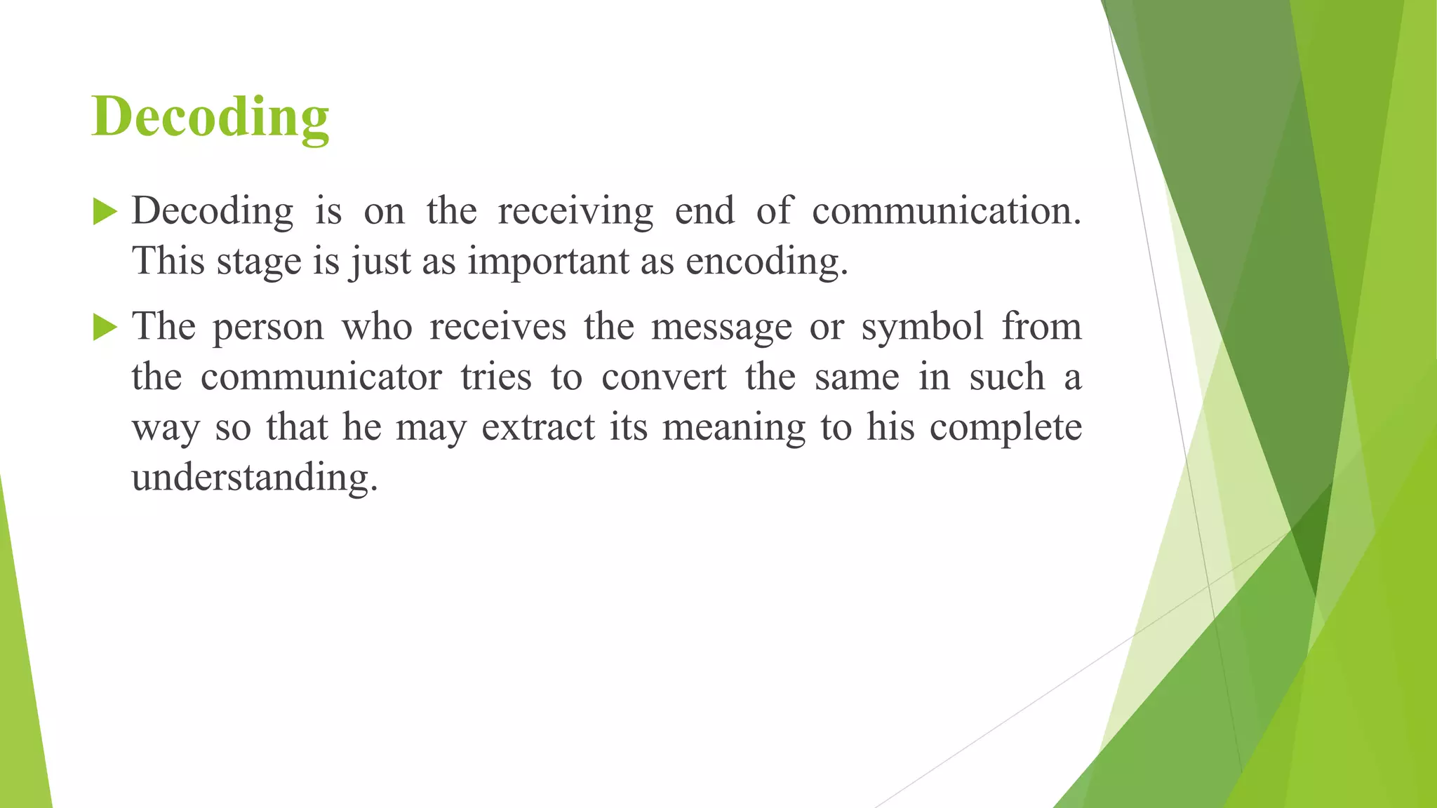 Process of communication | PPTX