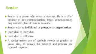 Process of communication | PPTX