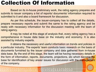 Process of creditrating | PPTX