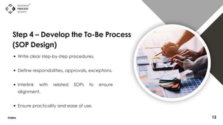 Sop Alignment Examples A Step-by-Step Guide to Designing and Implementing SOPs | PDF