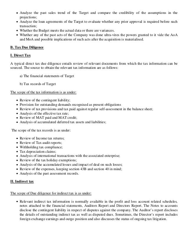Process Of Due Diligence PDF process-of-due-diligence-pdf