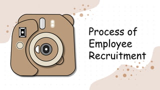 Member 1
Process of
Employee
Recruitment
 