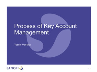 Process of Key Account
Management
Yassin Mostafa




                         |   1
 
