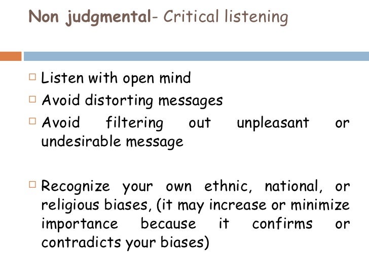 analytical listening