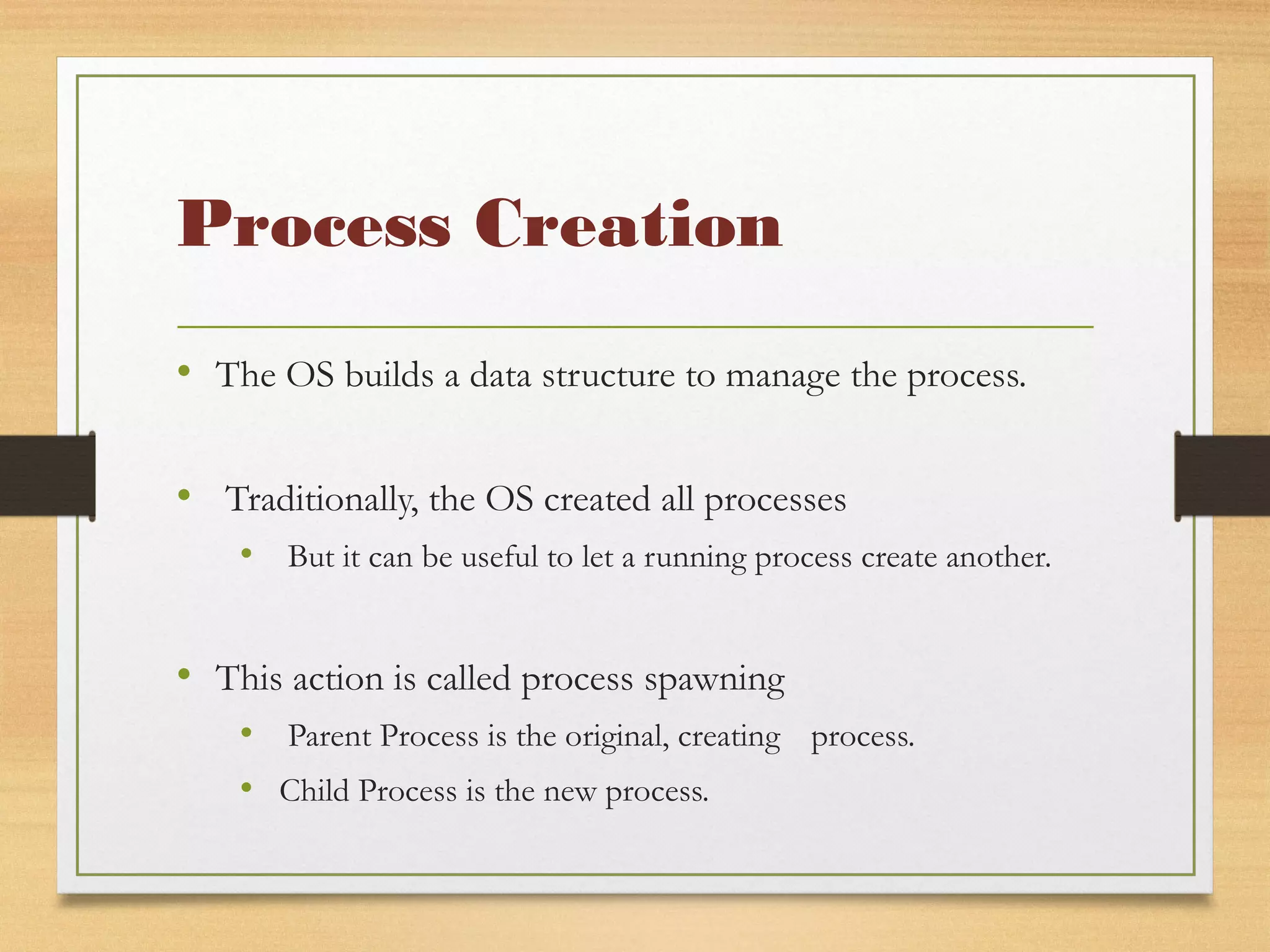Process of operating system | PPT