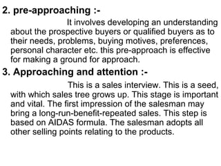 Process of personal selling | PPT
