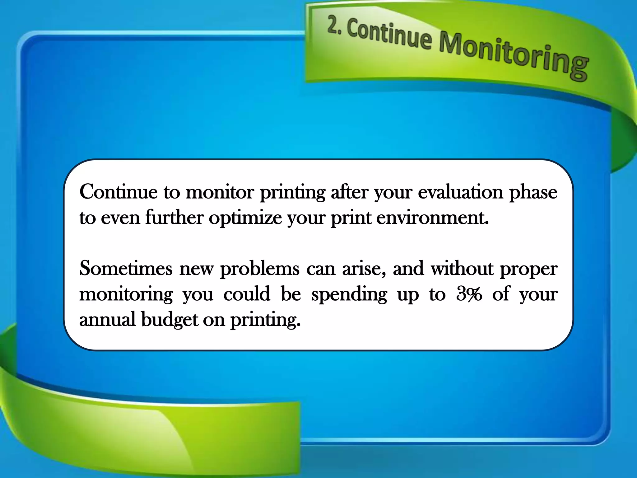 Process of print audit ppt