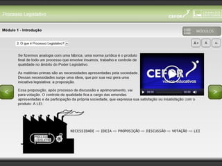 Processo Legislativo