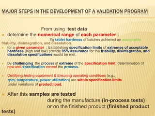 Formulation Standard Testing Process validation fof Pharmaceutical dosage forms (formulation) | PPTX